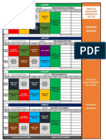 Horario 07 Al 11 Marzo 2022.