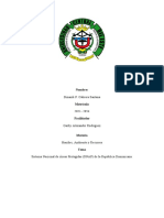 Sistema Nacional de Áreas Protegidas (SNAP) de La República Dominicana