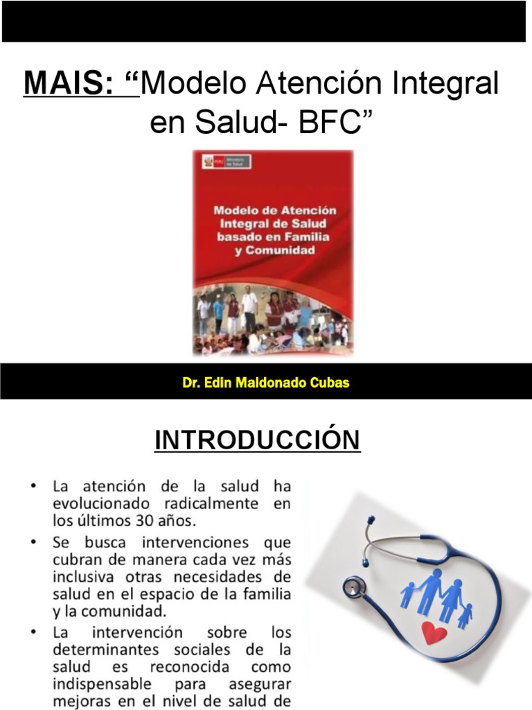Modelo de Atención Integral en Salud | PDF | Ciencias de la Salud ...