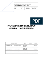 PTS-05 - Procedimiento de trabajo seguro - Hormigones