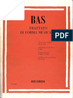 BAS - Trattato Di Forma Musicale