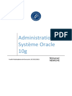 Administration Du Système Oracle 10g