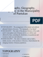 Topography, Geography, Demography in The Municipality of Pantukan