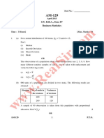 AM-129April-2015 S.Y. B.B.a. Sem.-Ivbusiness Statistics