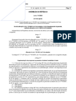 Lei altera Lei de Enquadramento Orçamental