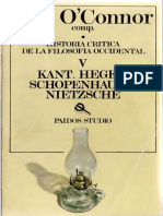 O - Connor, D.J. - Historia Critica de La Filosofia Occidental V. Kant, Hegel, Schopenhauer, Nietzsche
