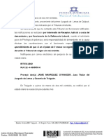 Cúmplase en Los Términos Indicados Por El Tribunal Exhortante