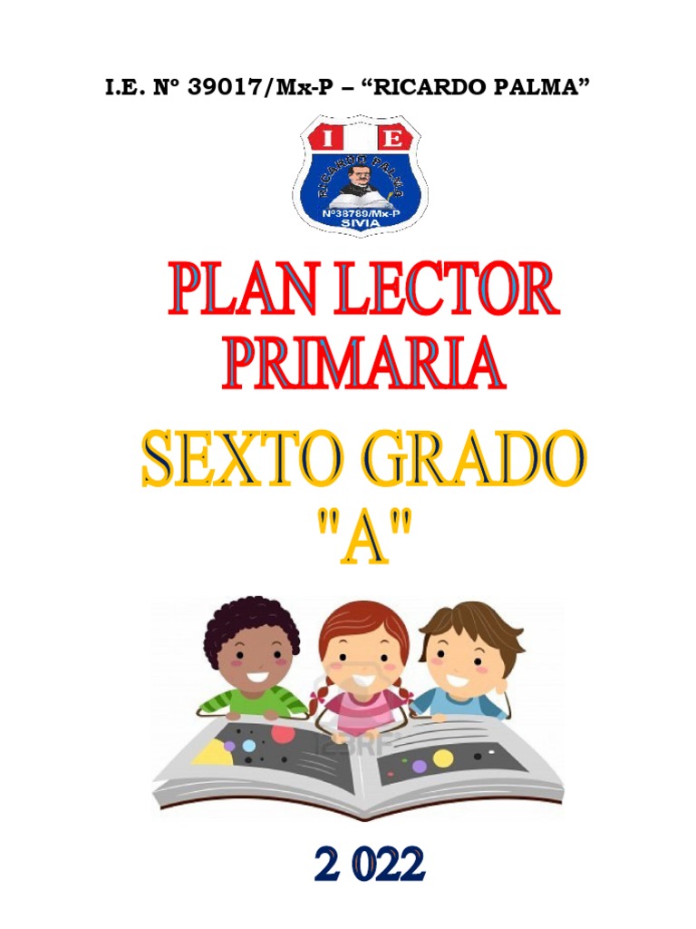Plan Lector para Sexto Grado "Ricardo Palma" | PDF | Educación primaria