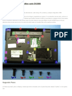 Como Desmontar HP Pavilion Serie DV2000