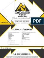 Plan de marketing para CETPRO CATMINER