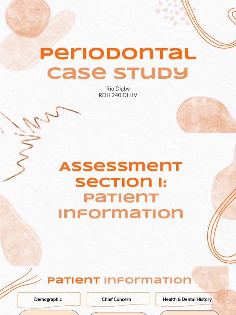 Perio case study pdf periodontology medical specialties