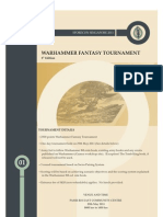 Warhammer Fantasy Tournament: 8 Edition