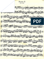 Bach - Partita 2 (Exceto Chacona)