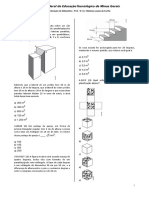 Áreas e volumes de prismas e caixas retangulares