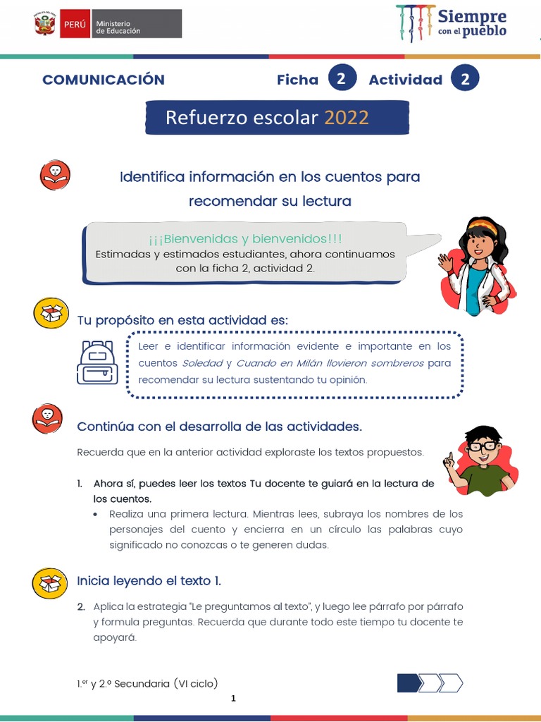 Ficha 2 Act 2 Vi Comunicacion | PDF