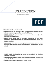 Drug Addiction: By: Tengco, Justin Al J