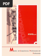 Modelo de Competencias Profesionales Del Profesorado 