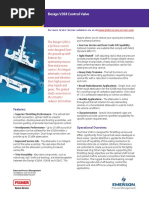 Design V260 Control Valve