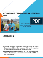 MODULO 3 METODOLOGIA Y PLANIFICACION DE FUTBOL BASE.2020