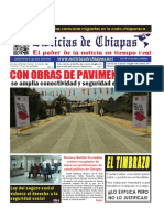 Periódico Noticias de Chiapas, Edición Virtual Viernes 29 de Abril de 2022