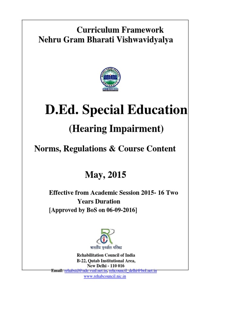D ED SPECIAL EDUCATION NOTES HI intelligence overview