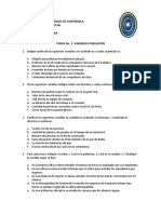 Tarea No. 2. Variables y Población