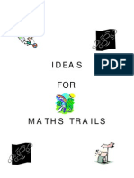 Maths Trail Ideas