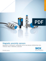 Magnetic Proximity Sensors: Magnetic Proximity Sensors With Maximum Operating Dis-Tances and A Minimal Design