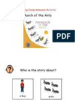March of The Ants: Reading Comprehension Activity