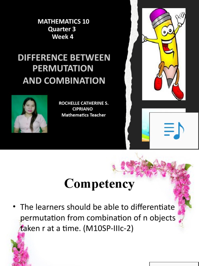 Permutation vs Combination Explained | PDF | Permutation | Mathematics