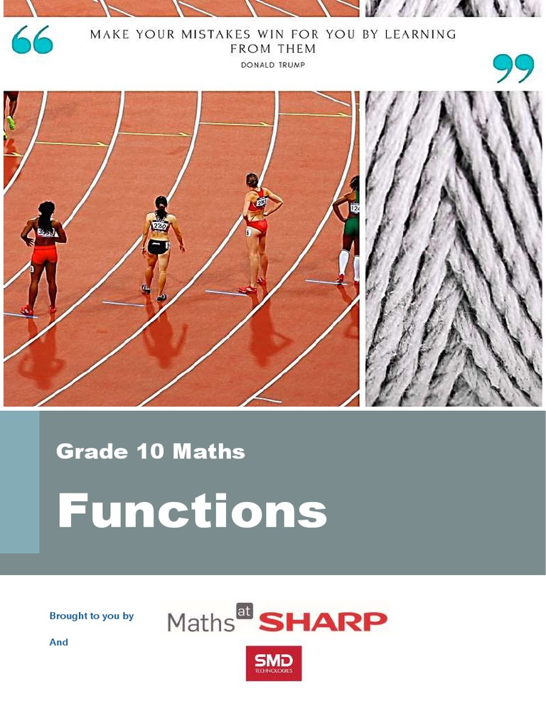 Grade 10 Functions and Graphs | PDF | Cartesian Coordinate System ...
