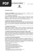 ORIENTAÇÕES  PARA CADA CLIENTE