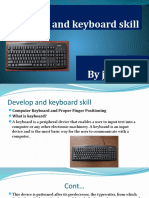 Develop Keyboard Skill