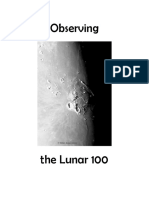 Observing the Lunar 100: A Concise Guide to Notable Lunar Features