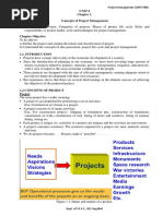 Unit-I Concepts of Project Management