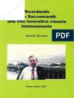 Ricordando Vito Saccomandi. Una Vita Lavorativa Vissuta Intensamente