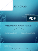 Sram / Dram: PARNEET KAUR (21092003) HARSH NIKETAN DIXIT (21092002) RISHABH MISHRA (21092001)