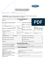 Lista de Emprendedoras y 1. 3. Planilla Pre Inscripcion