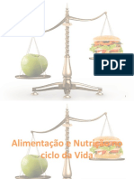 Alimentação e Nutrição no Ciclo da Vida