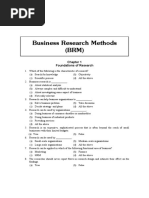 Business Research Methods (BRM)