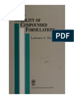 Trissel's Stability of Compounded Formulations _ Trissel, Lawrence a