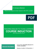 Teyl - Course Induction