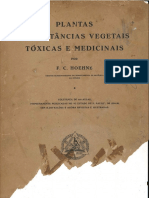 Hoehne 1938 1939 Plantas e Substancias Vegetais Toxicas e Medicinais
