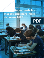 Orientaciones para Inicio de Clases - Inspecciones - DGES - 2022