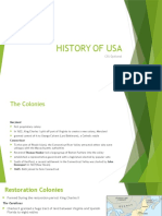 History of Usa