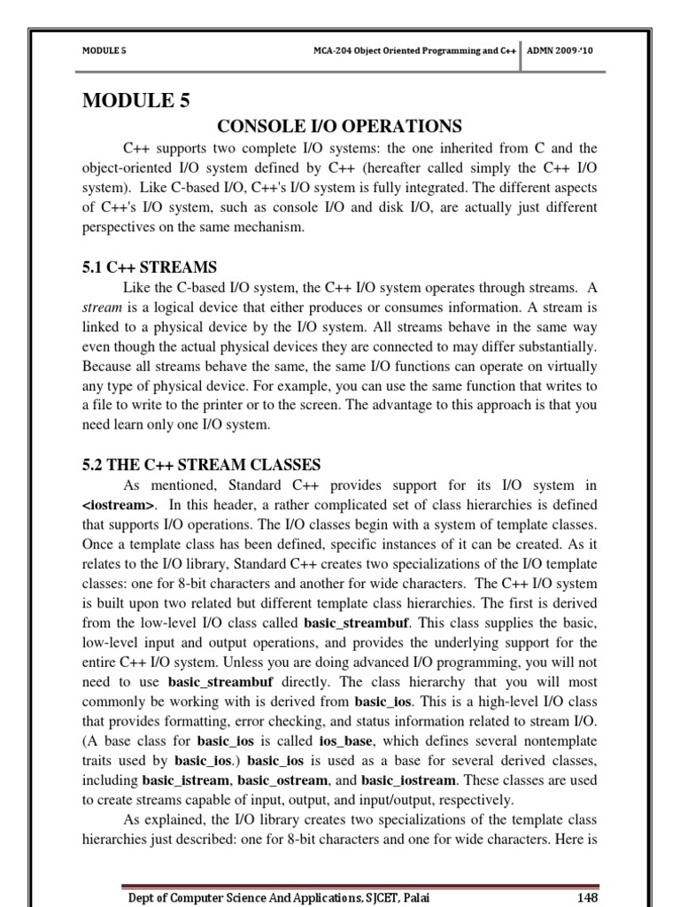 Module 5 Complete | PDF | C++ | Class (Computer Programming)