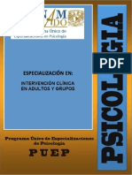 Intervencion Clinica en Adultos y Grupos