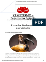 Livro das Declarações das Virtudes