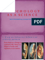 Pshychology As A Science