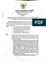 Instruksi Bupati Tapanuli Utara Nomor 04 Tahun 2022